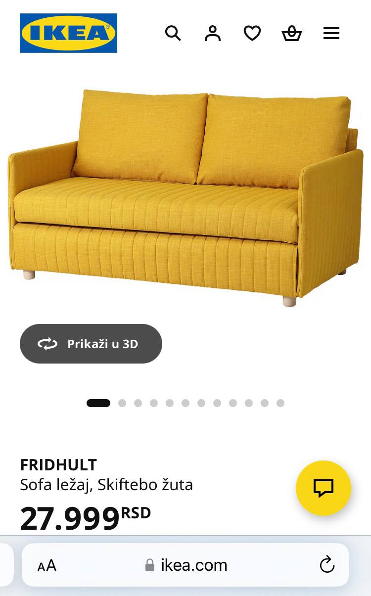 раскладной диван ikea photo 4