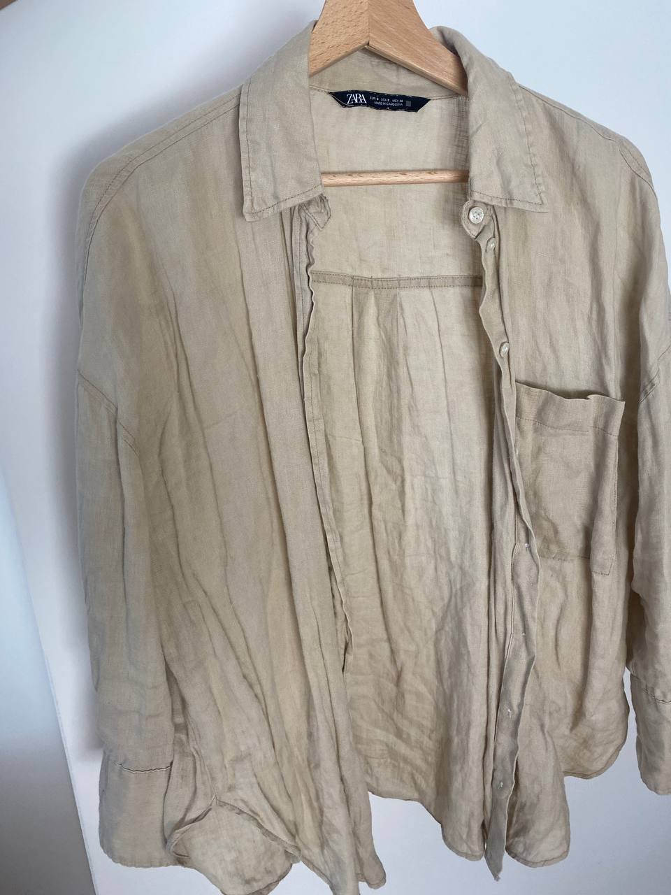 белые джинсы Zara photo 3