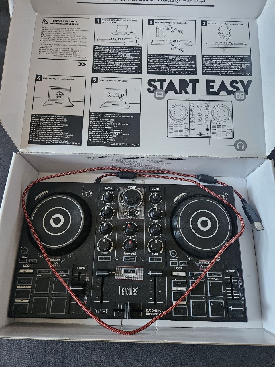 Herkules dj kontrol impulz 200