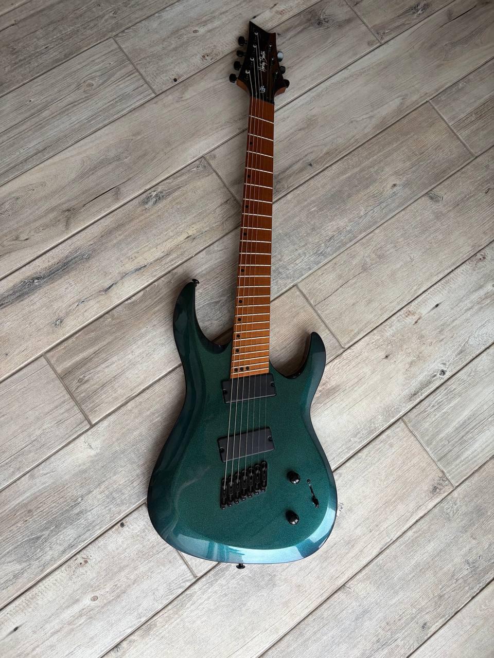 Harley Benton R-457FFB praženo multiscale photo 2