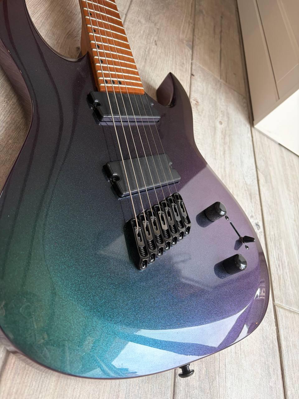 Harley Benton R-457FFB praženo multiscale photo 5