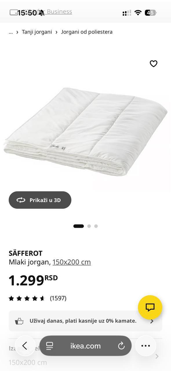 IKEA blanket