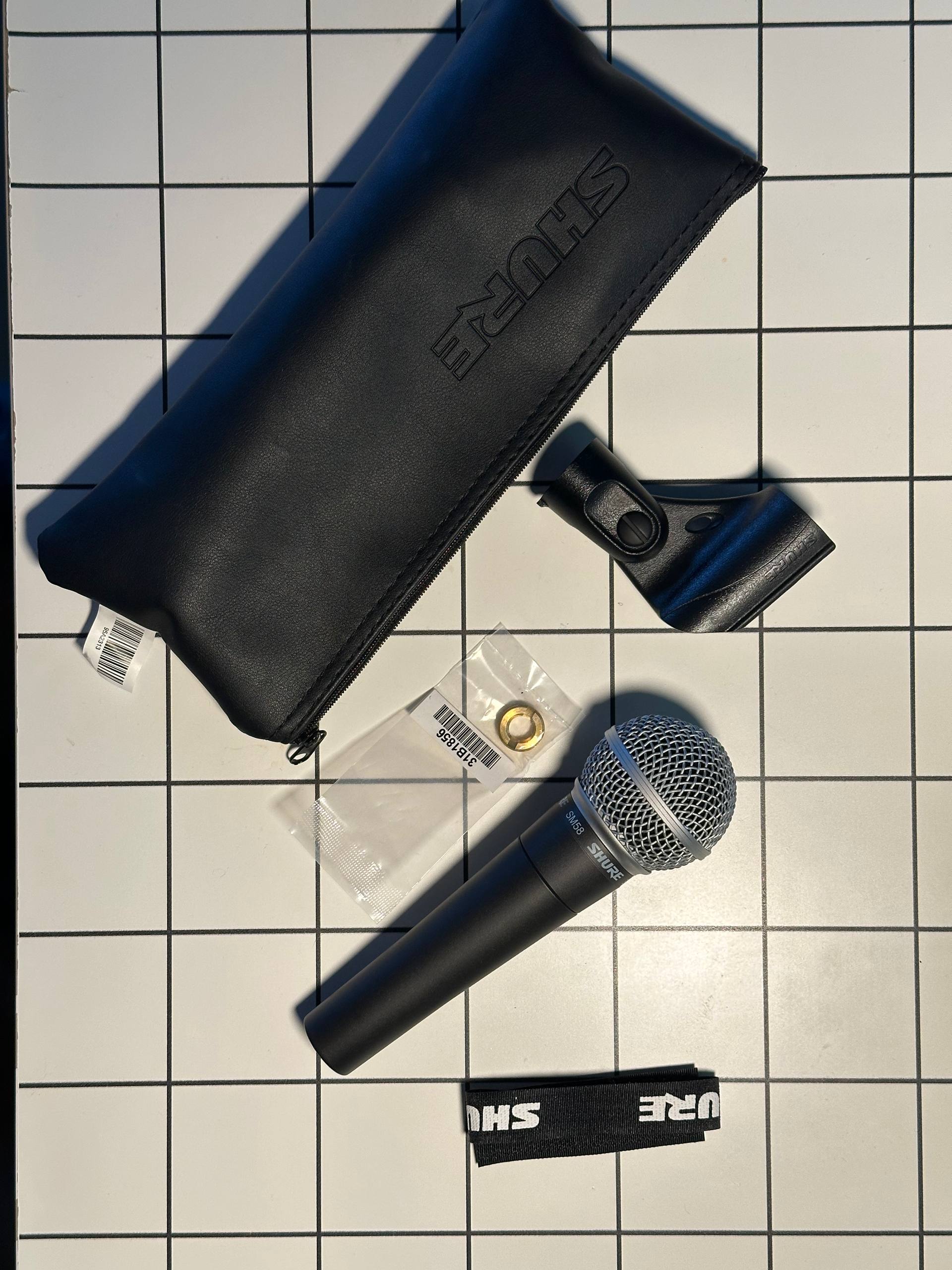 Shure SM58 microphone