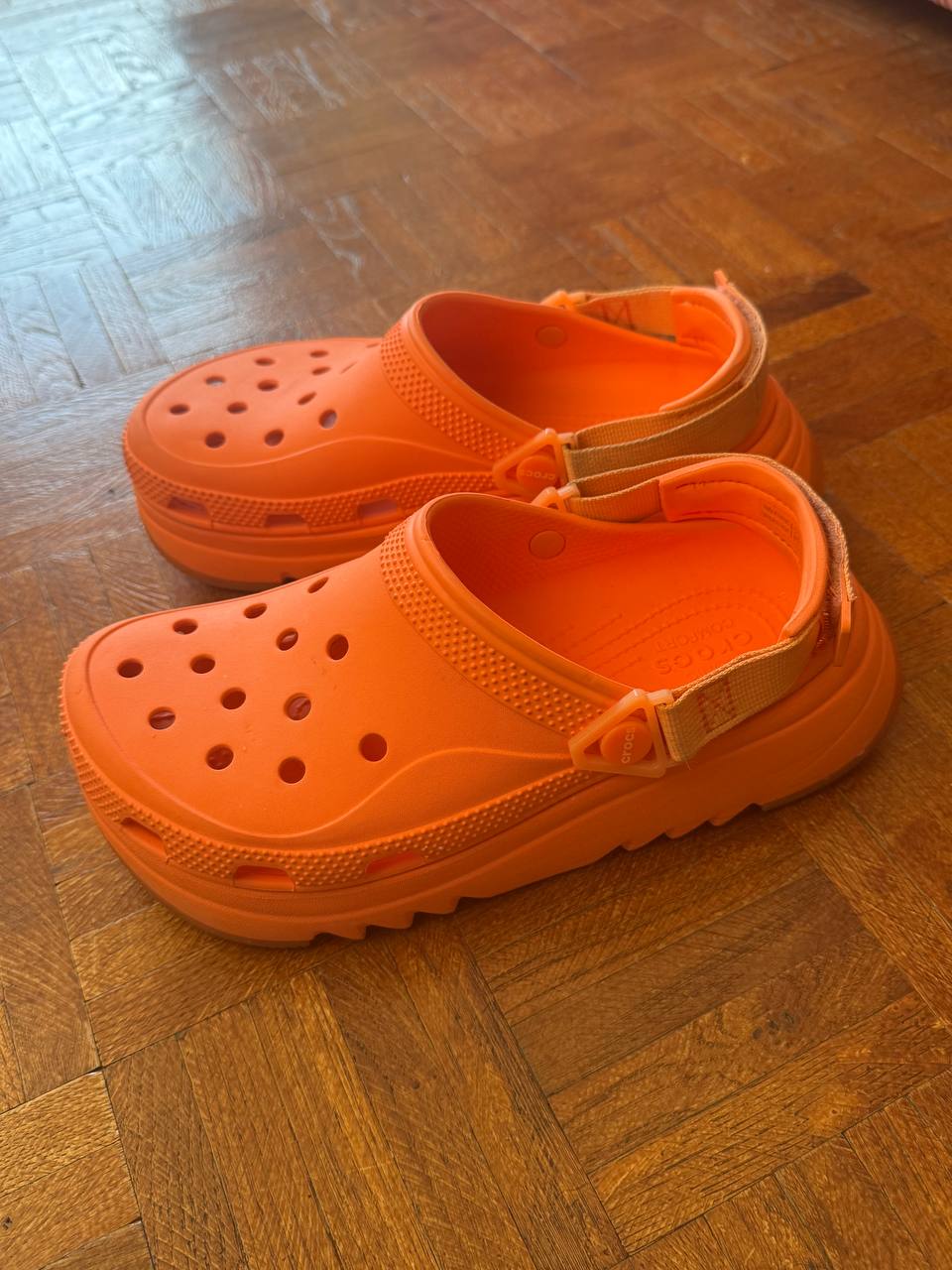 Crocs Platform Clog Shoes M8/W10 photo 2