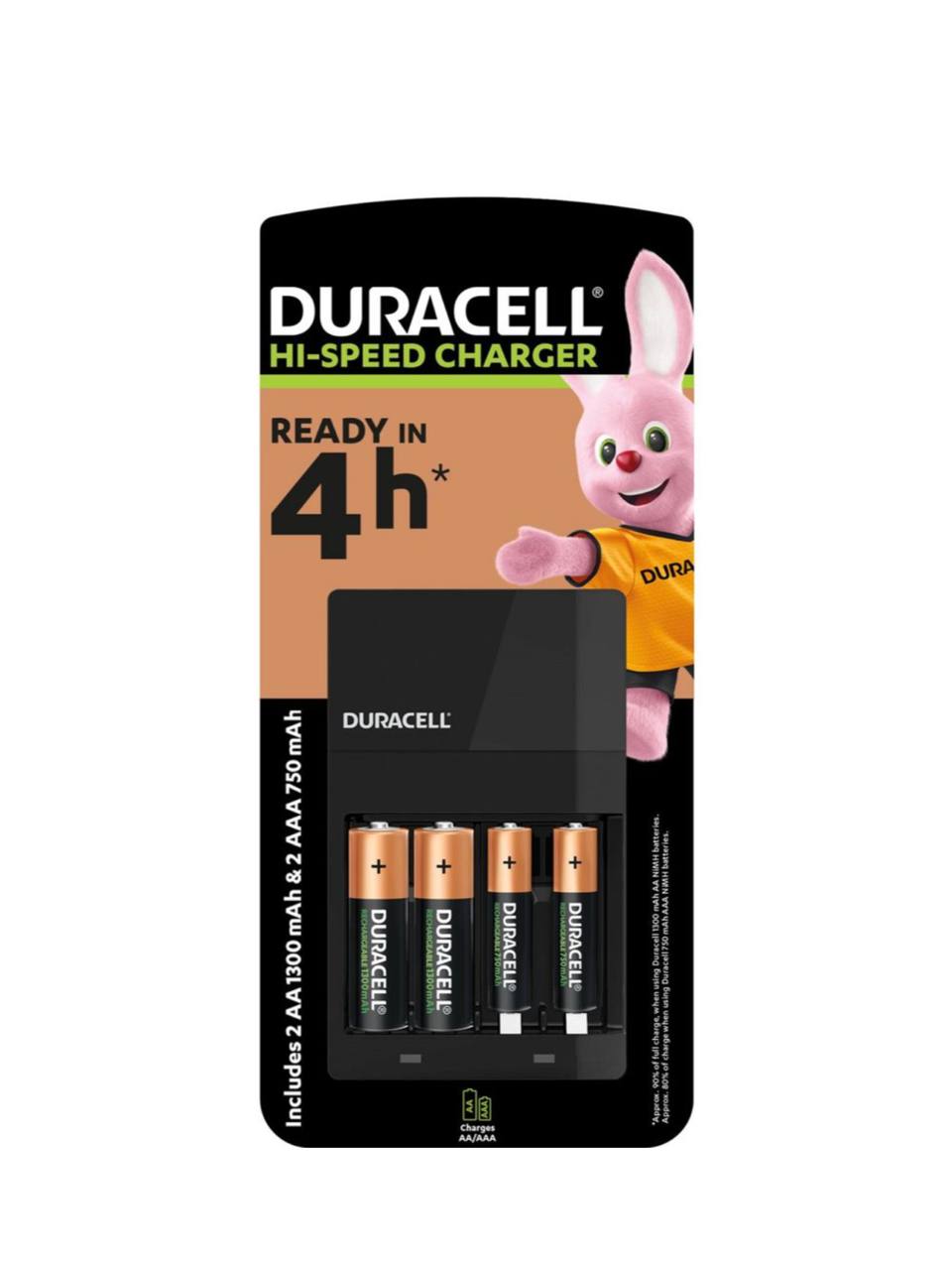 Захват за батерије Duracell CEF14 + 4 батерије (АА и ААА)