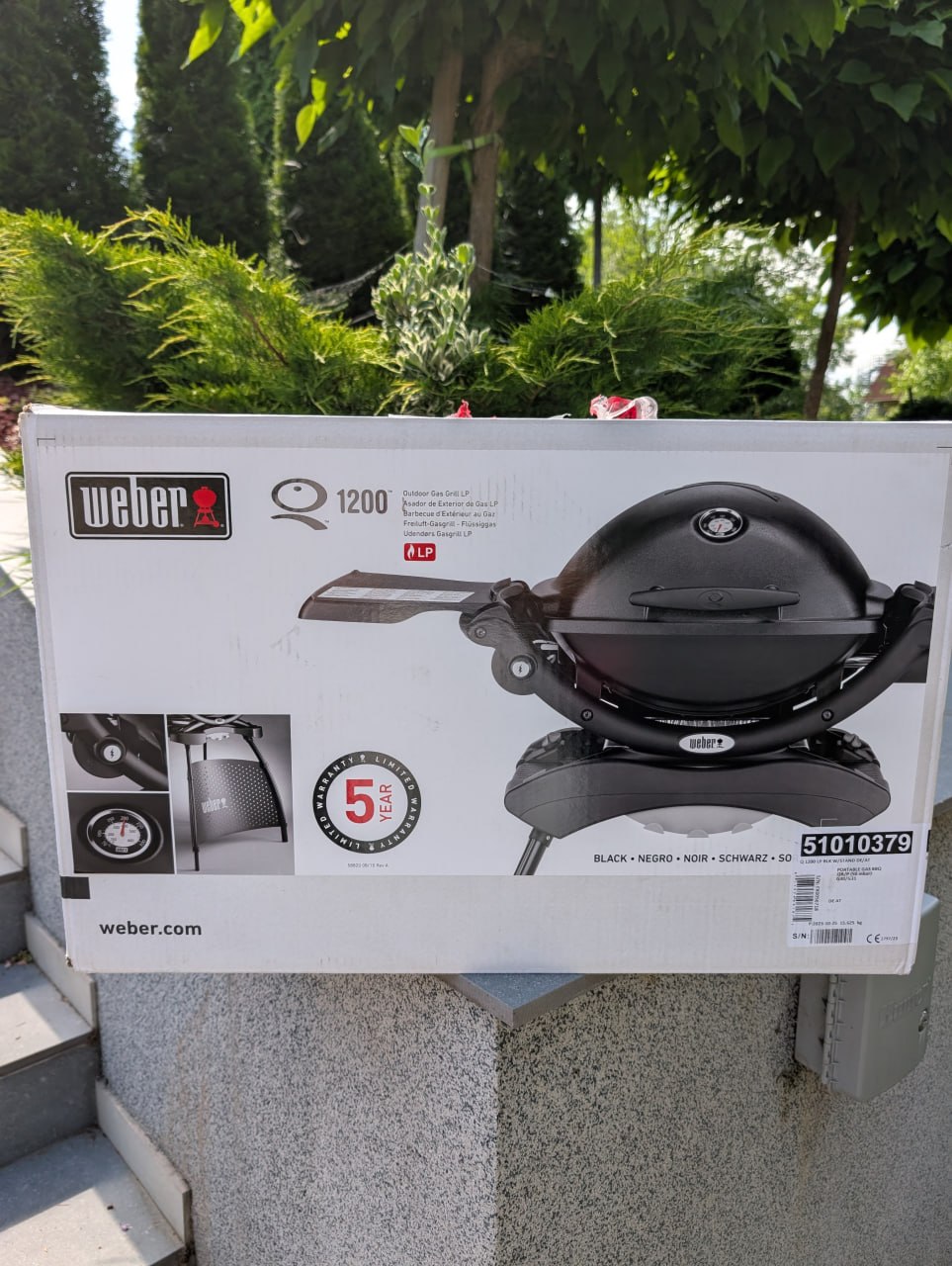 Mobilni gasov gril Weber Q 1200 photo 6