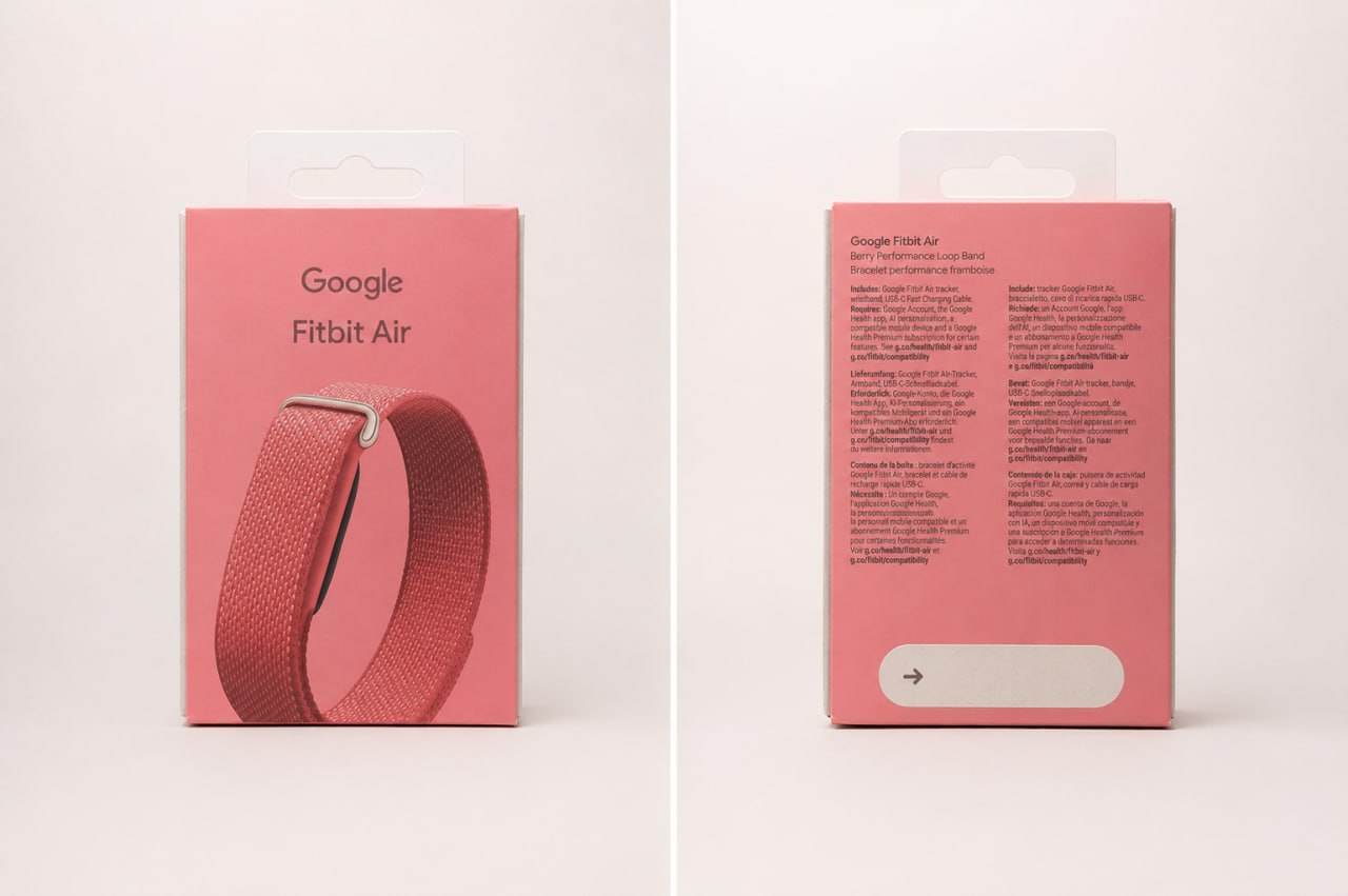 Google Fitbit Air Fitnes traker
