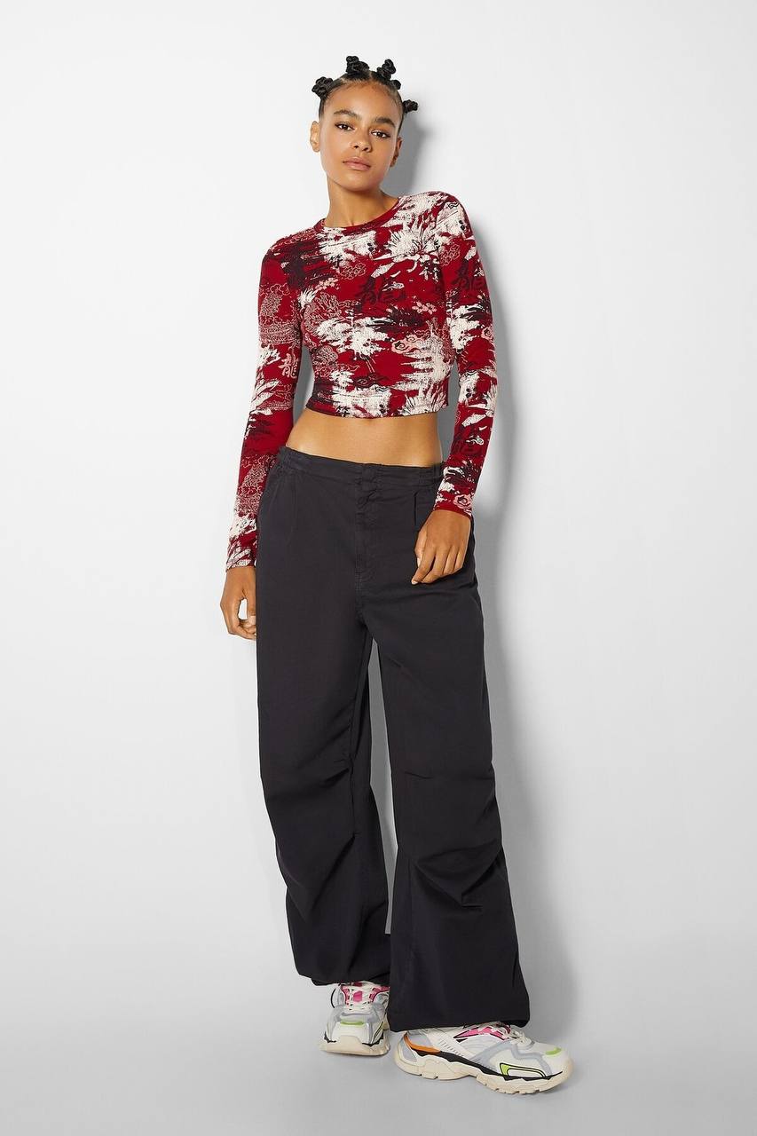 Bershka dugmanski majcic photo 2