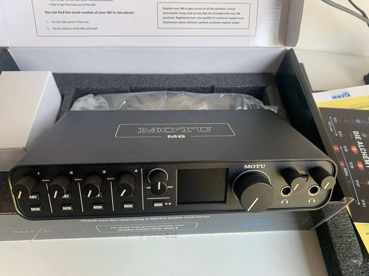 motu m6 photo 2