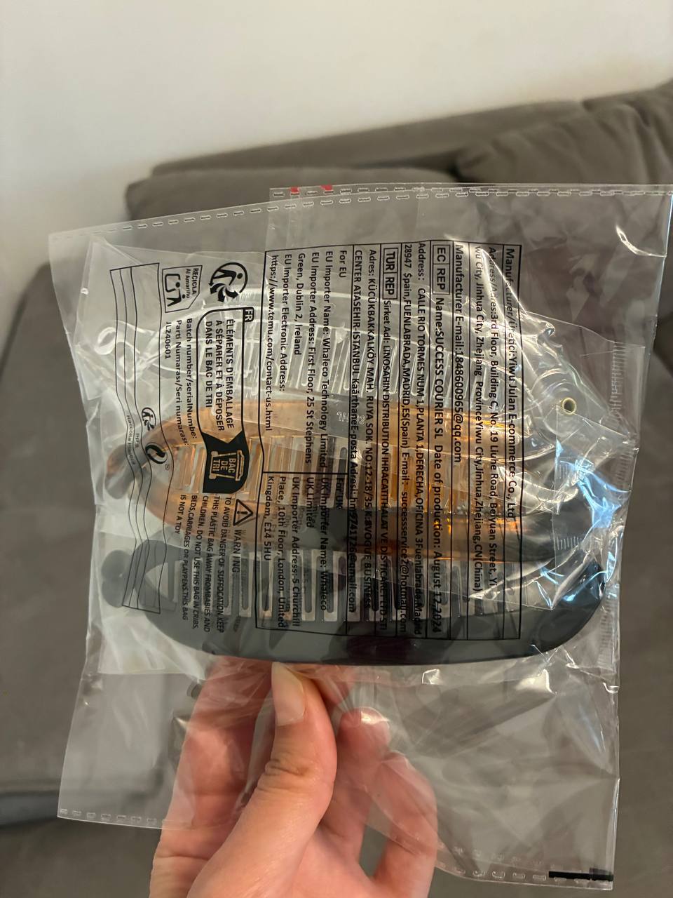 hair clip packaging