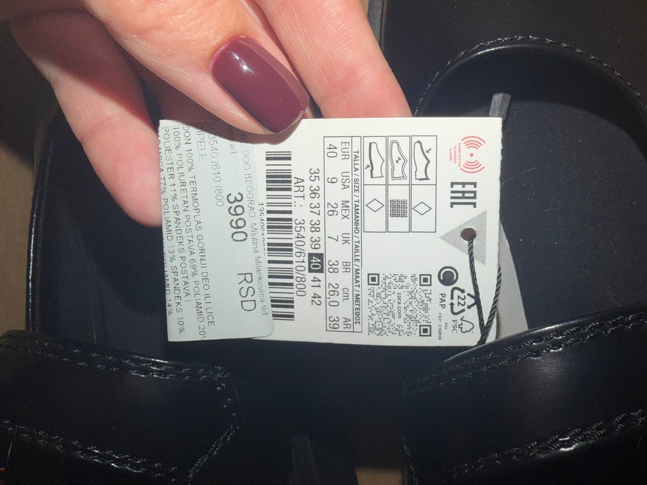 Čarape Zara photo 4