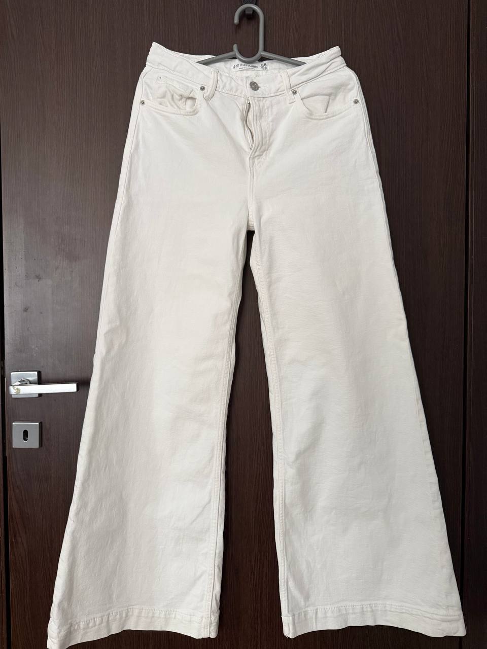 White jeans Stradivarius photo 3