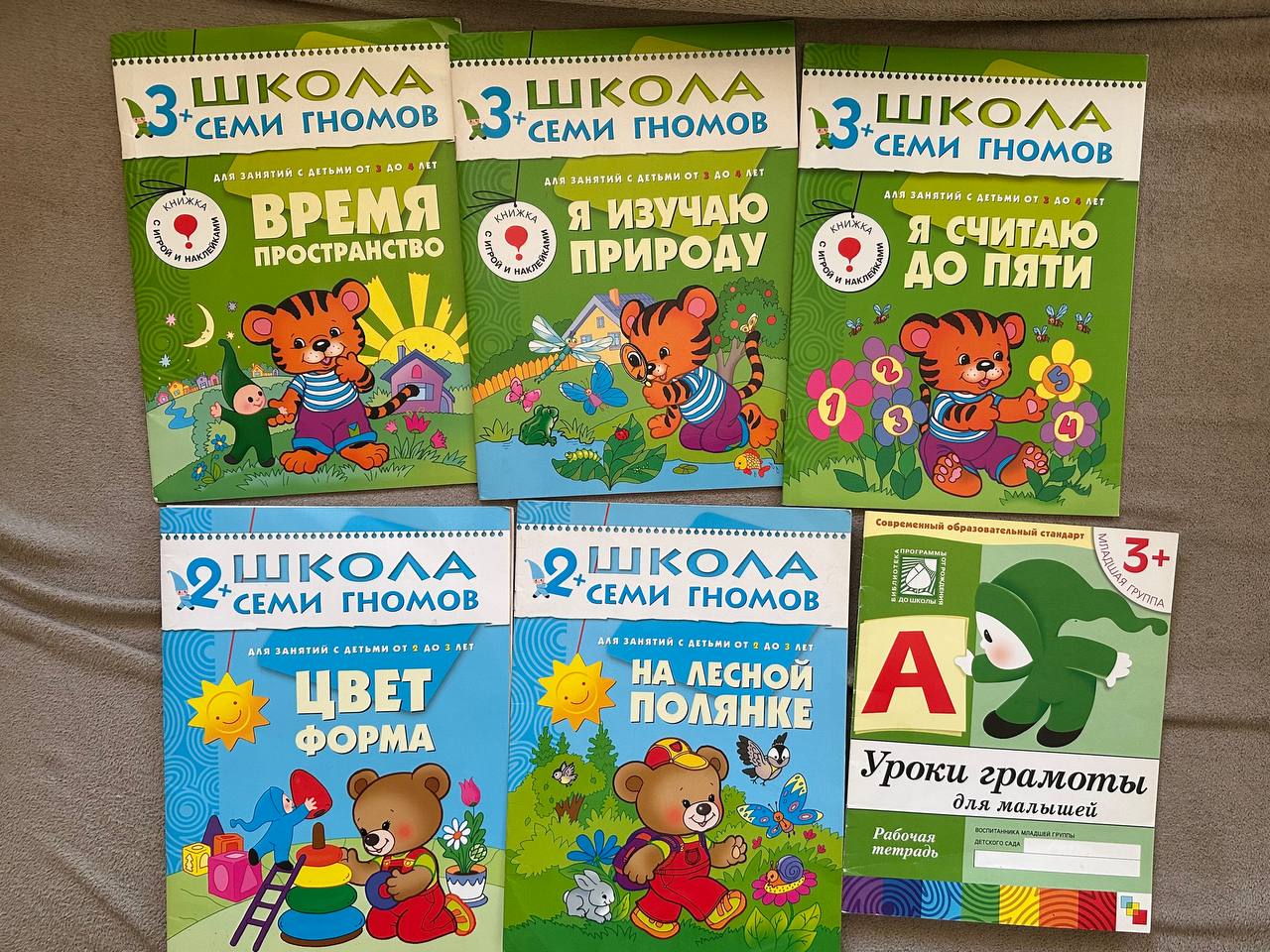 пособия для занятий с малышами «Школа семи гномов»
