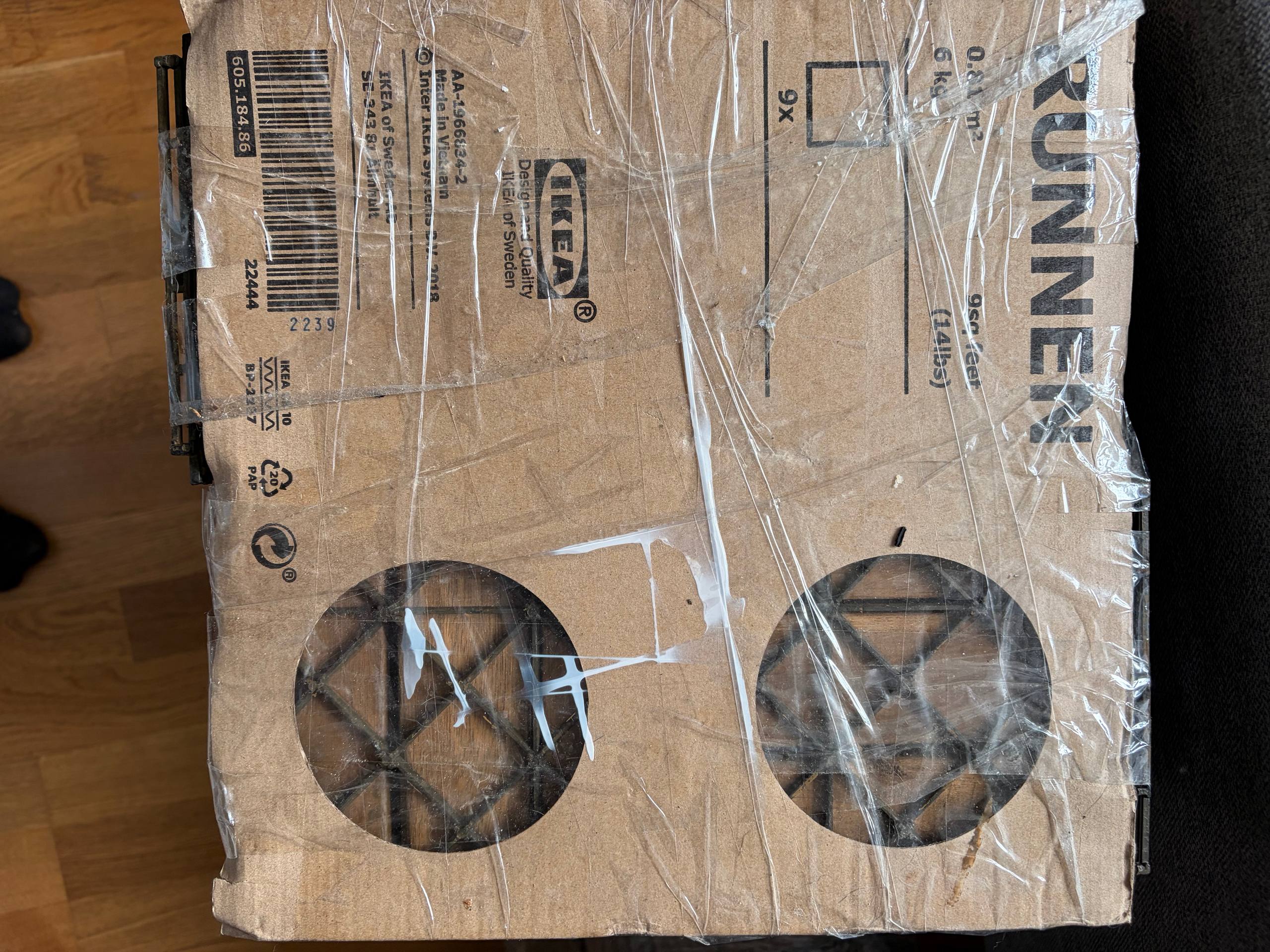 Модульное напольное покрытие IKEA RUNNEN photo 2
