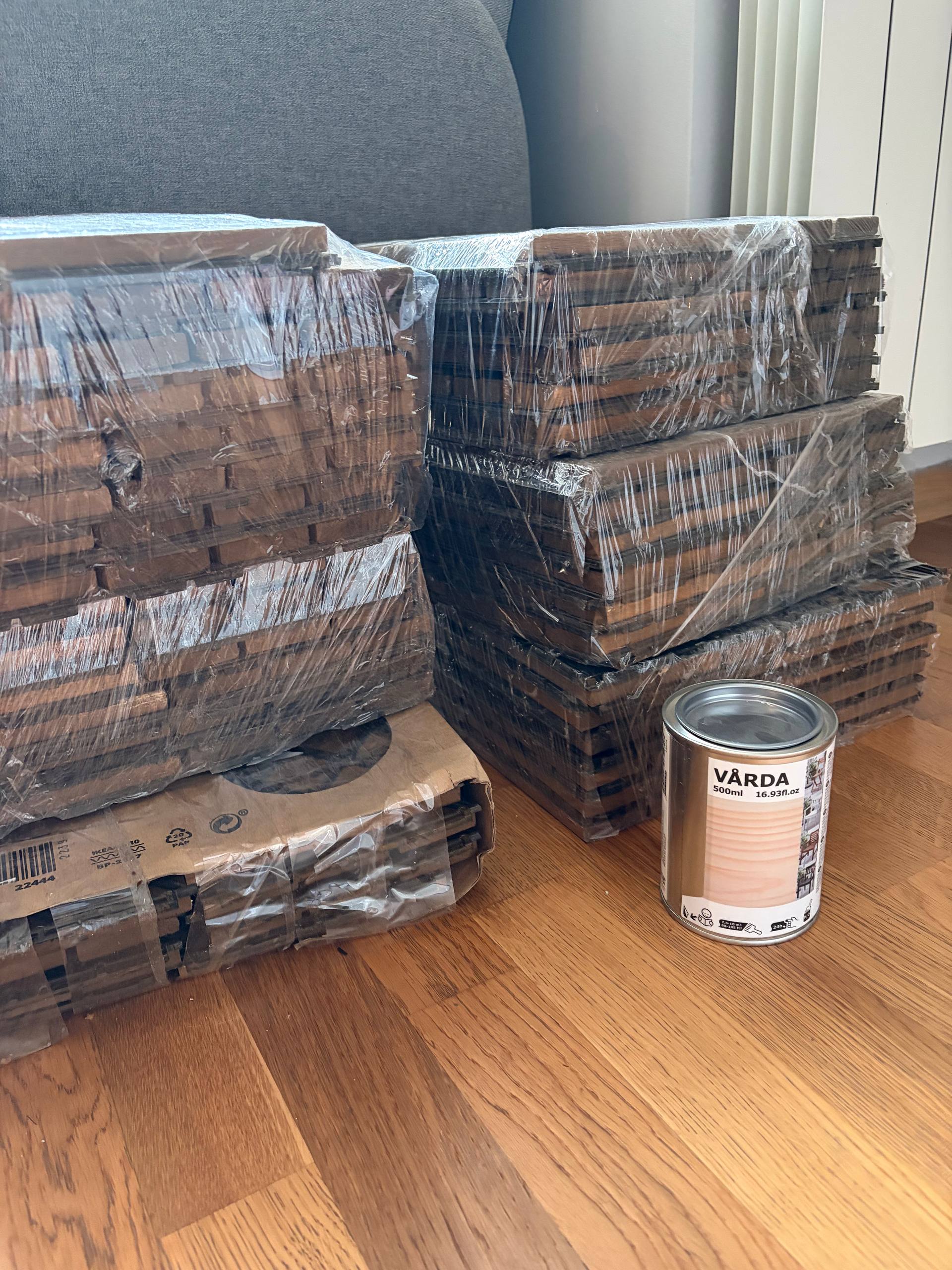 Модульное напольное покрытие IKEA RUNNEN photo 3