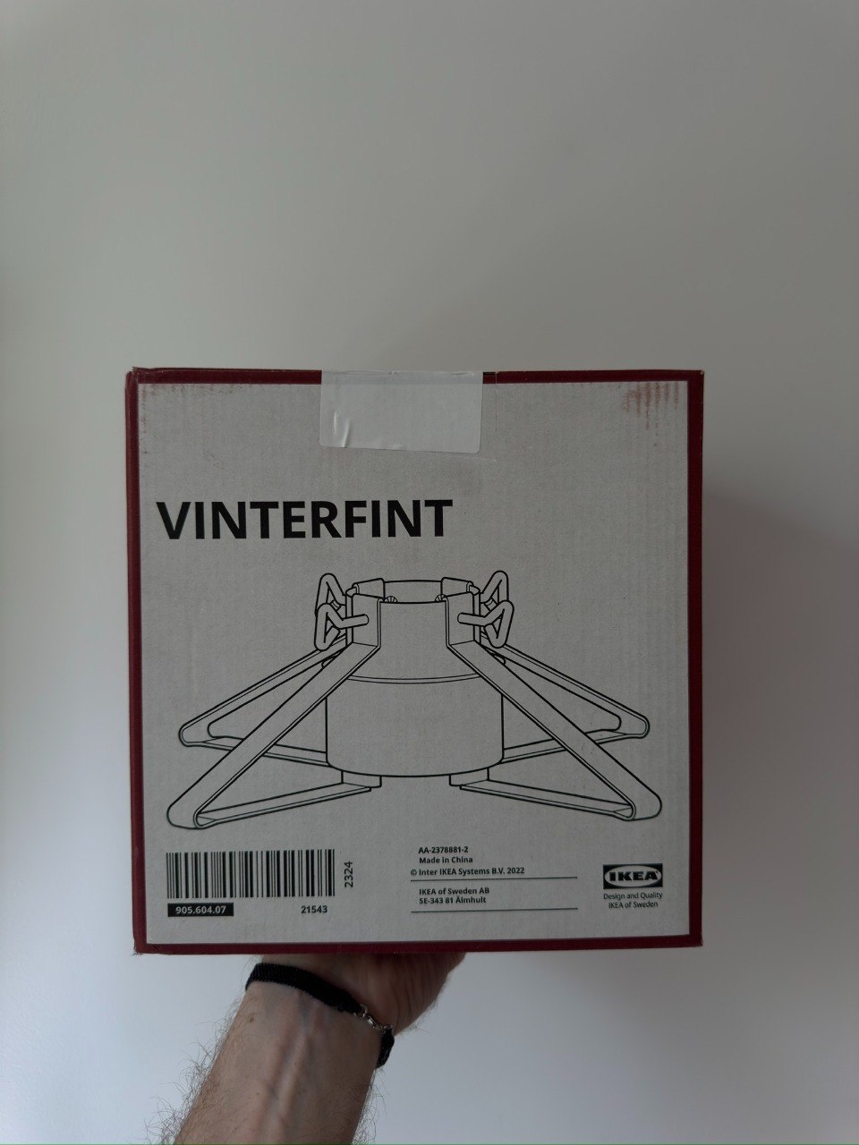 Ikea Vinterfint поставка за божићну елку