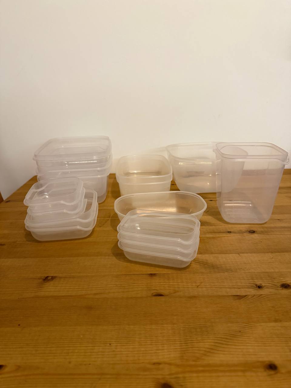 plastic containers