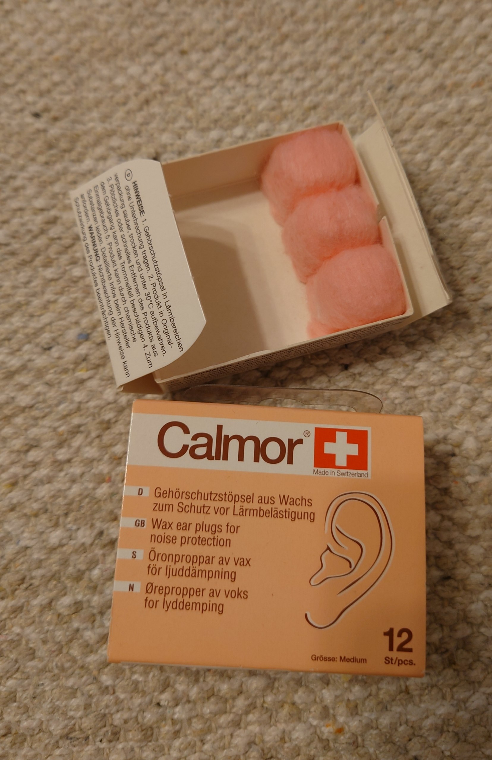 Calmer earplugs