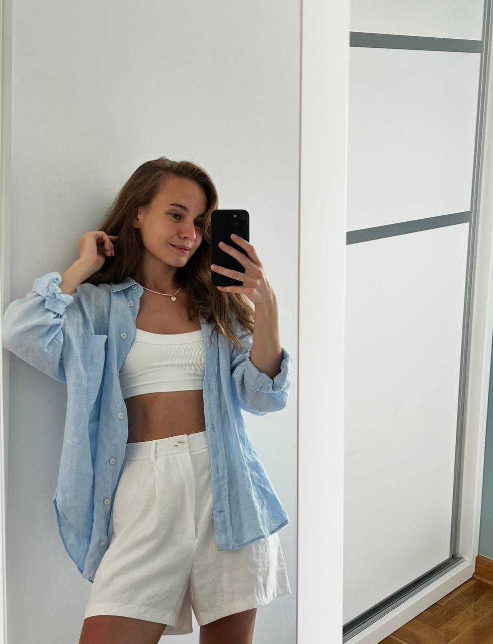 летние шорты Stradivarius