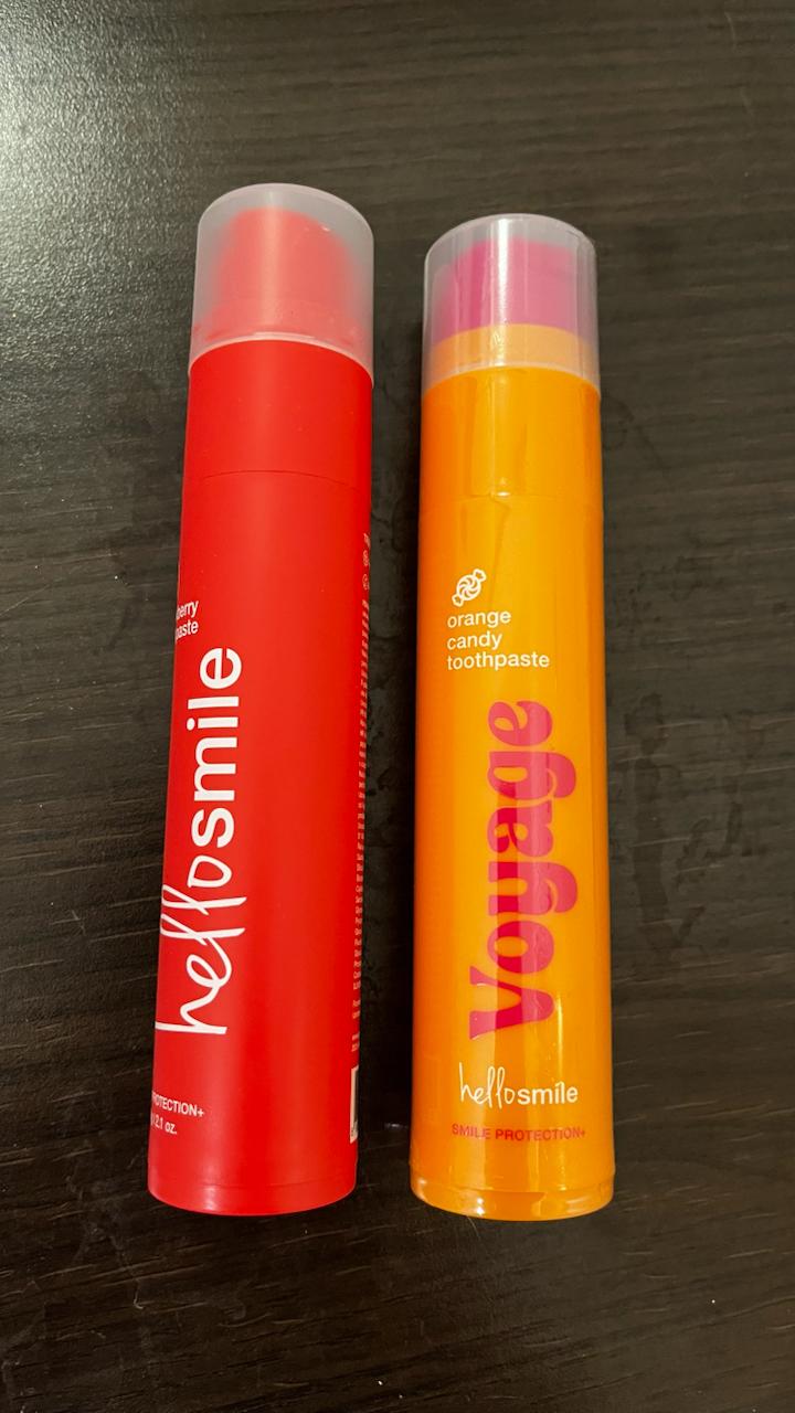 toothpaste Hello smile orange candy photo 2