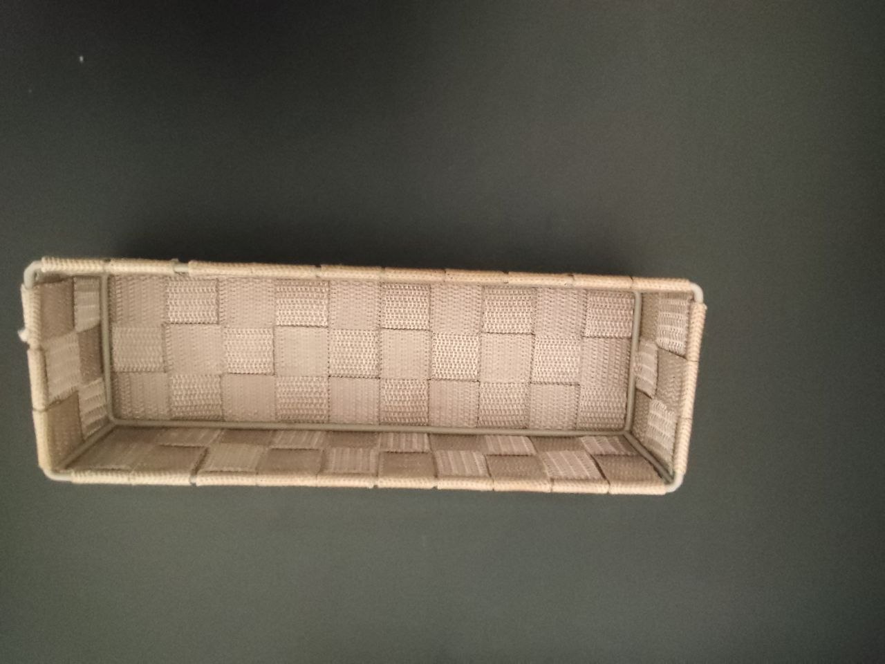 black plastic shelf and storage box photo 5