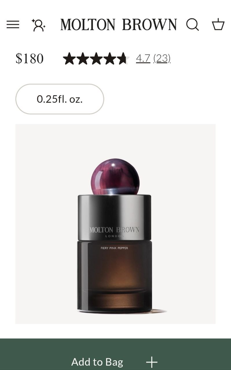 Parfum Molton Brown Fiery pink pepper EDP photo 2
