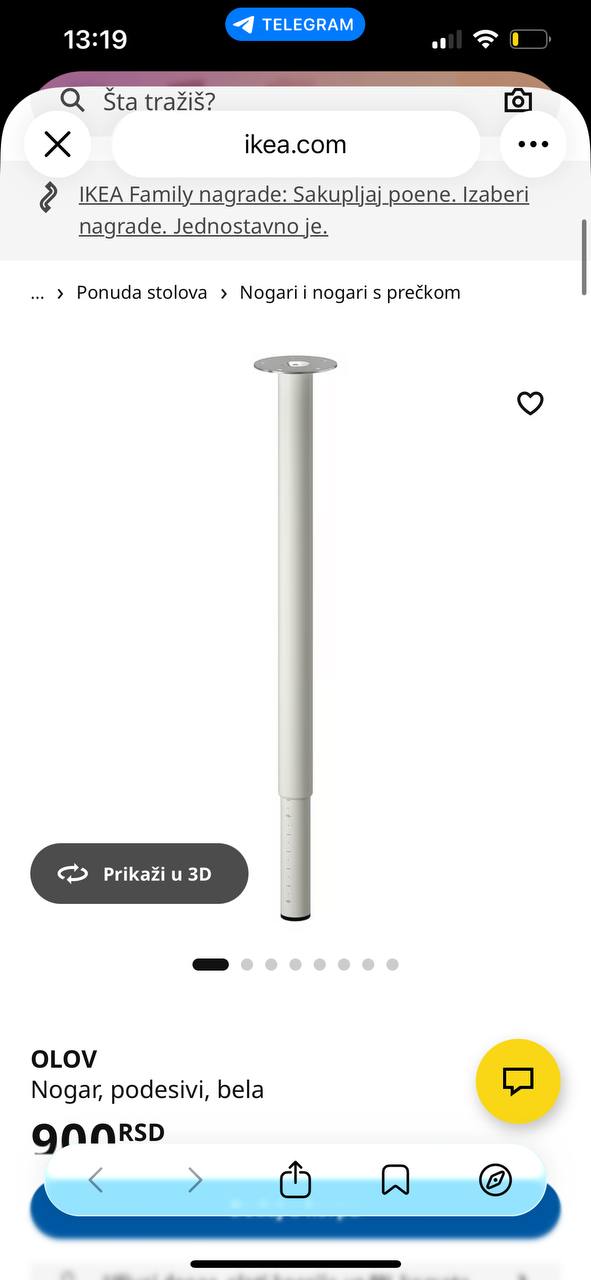 IKEA стол Lagkapten photo 2