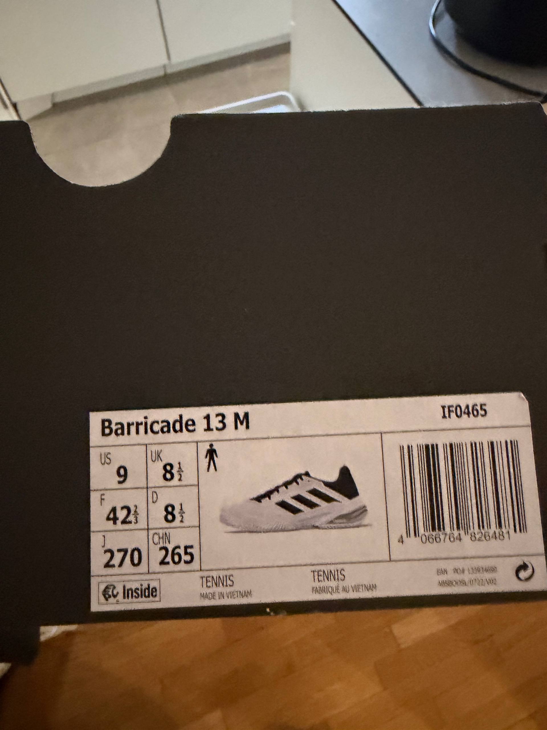 Adidas Barricade 13 M sneakers