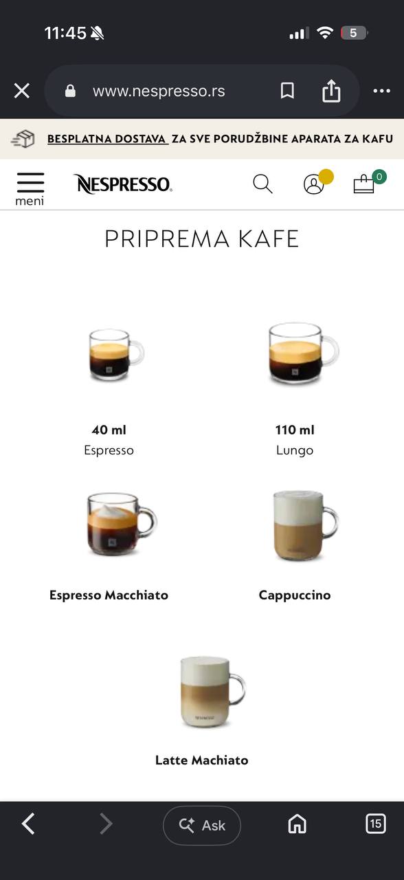 Капсула кофемашина Nespresso CitiZ&milk photo 3