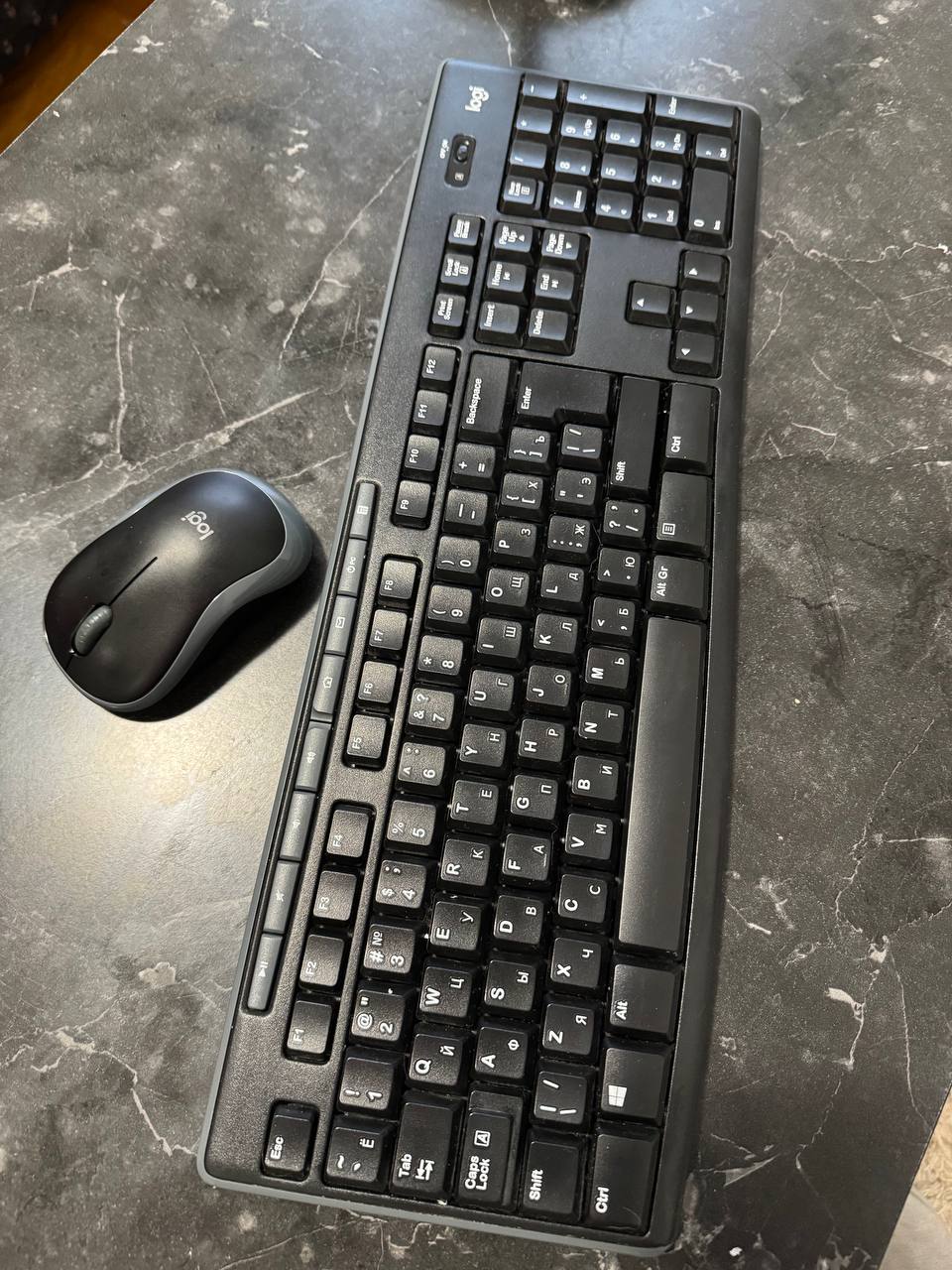 Keyboard and mouse Logitech photo 2