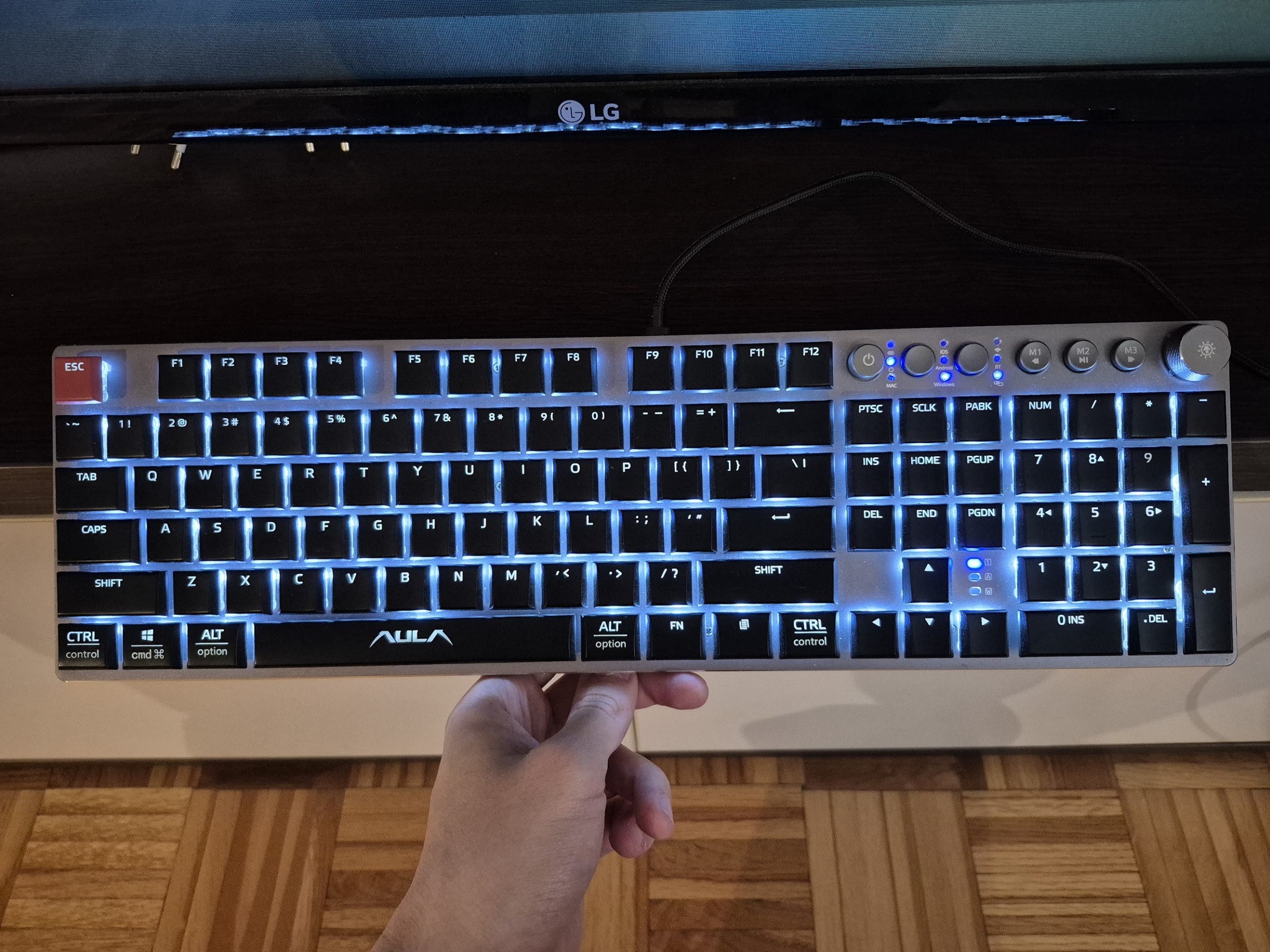 AULA F2090 Бесжичне Механичке Кијавитура photo 2