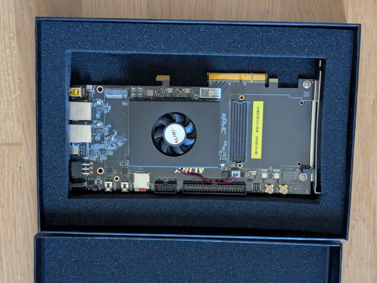 ALINX Z7-P Xilinx Zynq UltraScale+ MPSoC PCIE AI FPGA Development board XCZU7EV photo 2