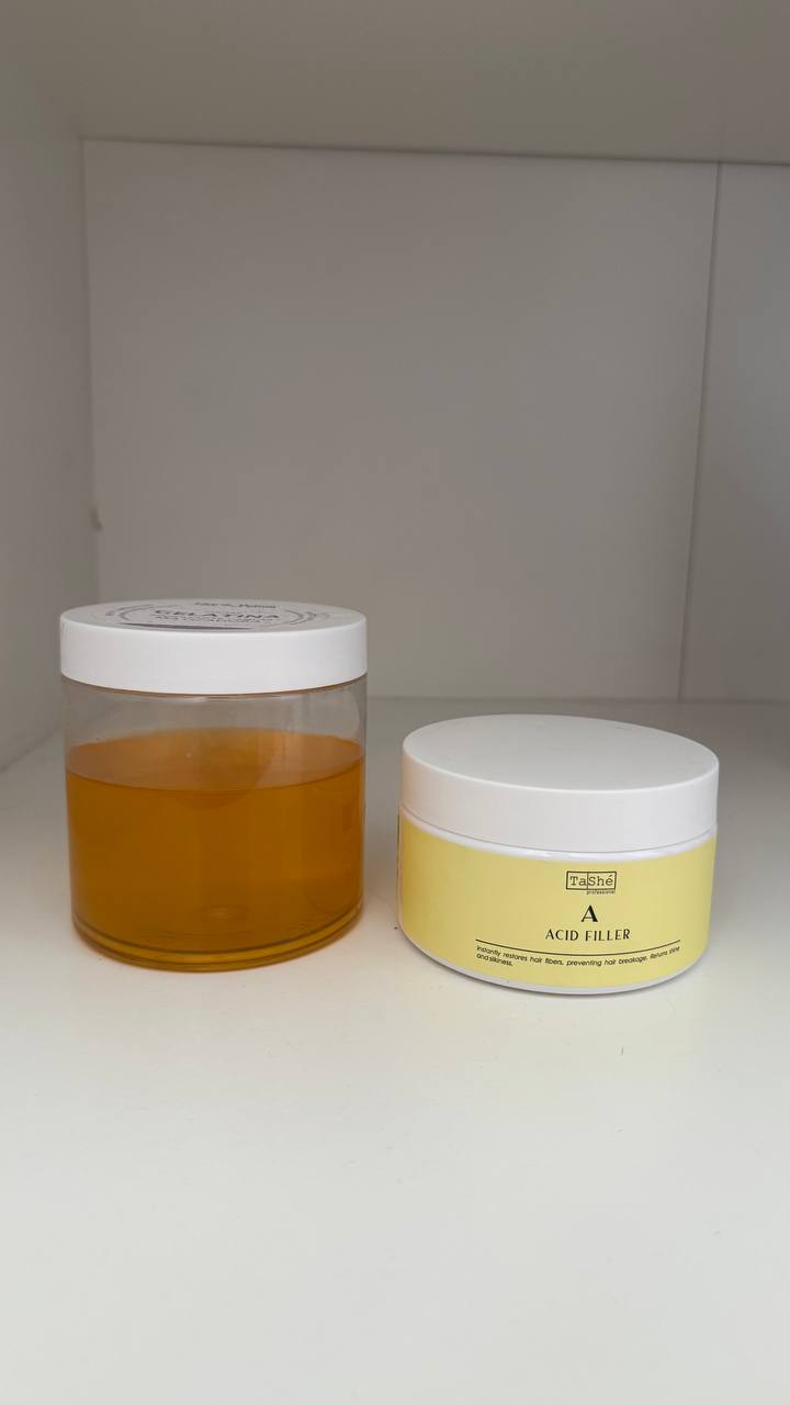 Tasha Acid Filler Acid Mask for Damaged Hair, for Lightened Hair