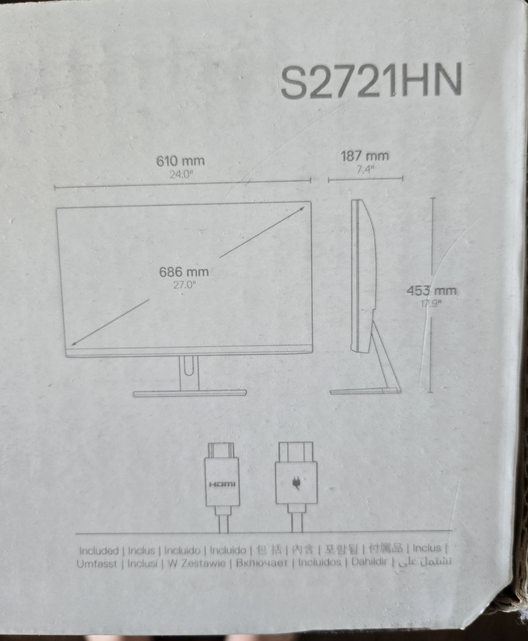 Dell 27'' S2721HN photo 2