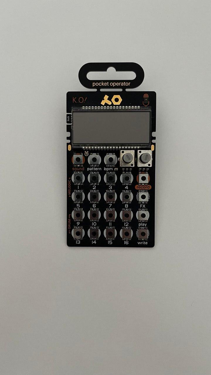 Teenage Engineering PO-33 K.O! pocket operator