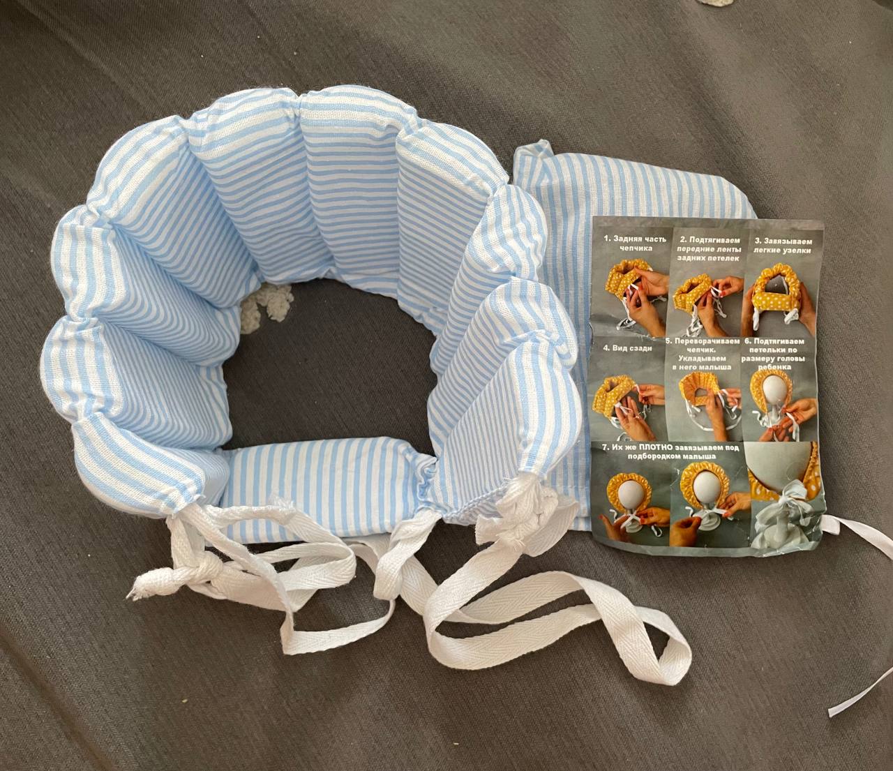Swimming cap according to the Komarov system