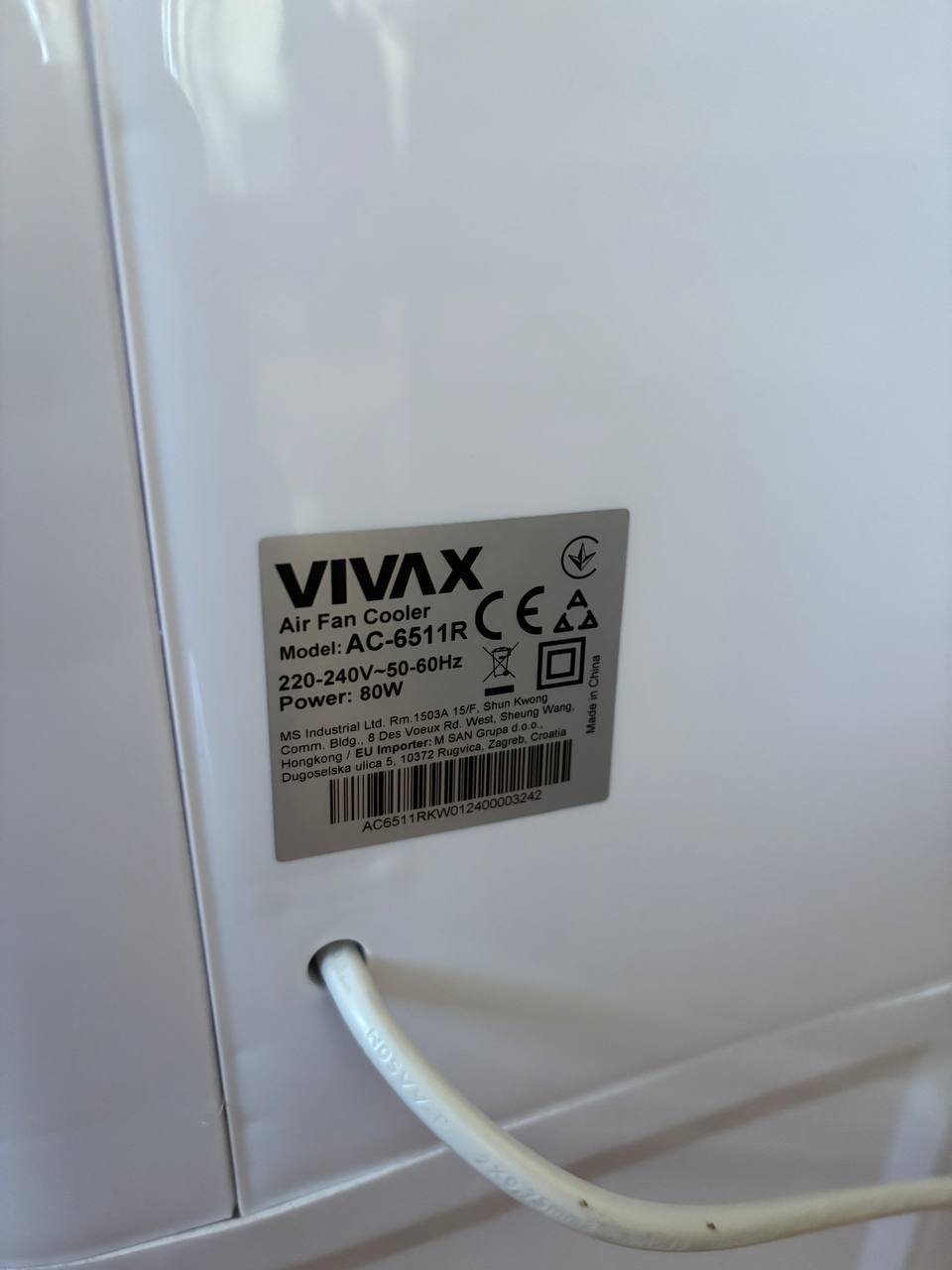 VIVAX vazdušni rashladjač 3 u 1 photo 3