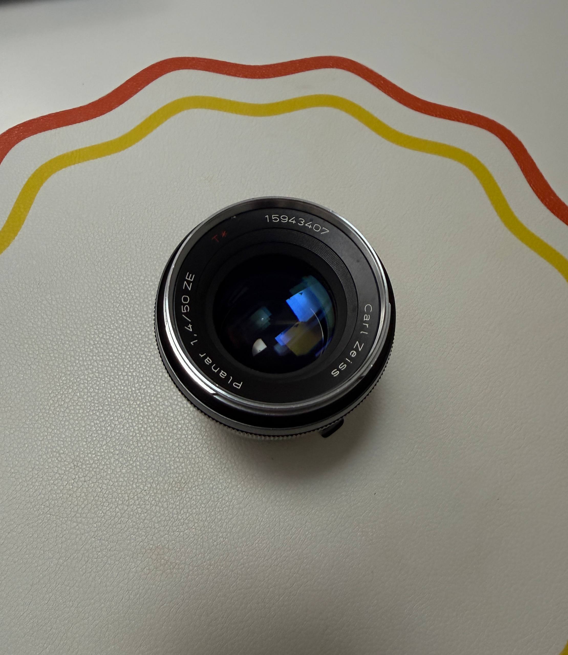 Carl Zeiss planar 50mm f1.4 ze photo 2