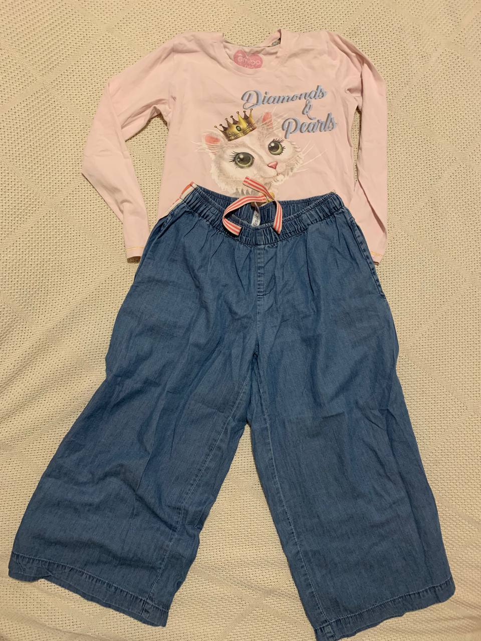 Zara long sleeve and pants set photo 4
