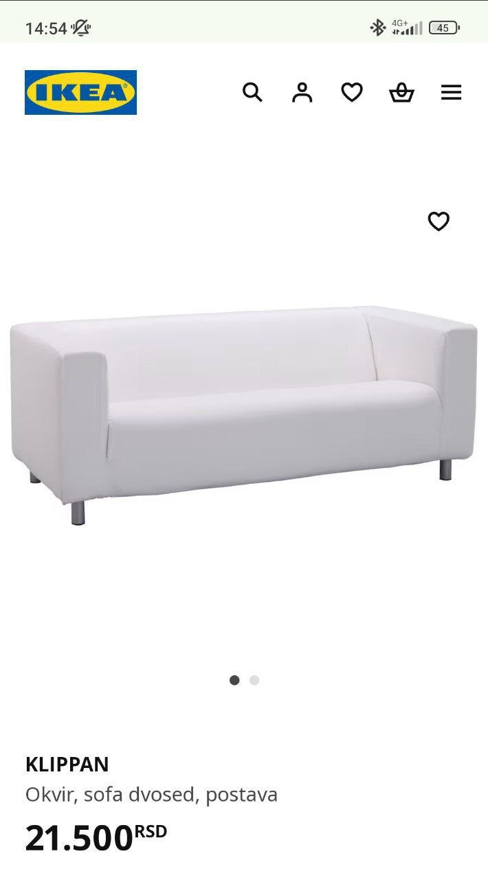 IKEA KLIPPAN sofa photo 5
