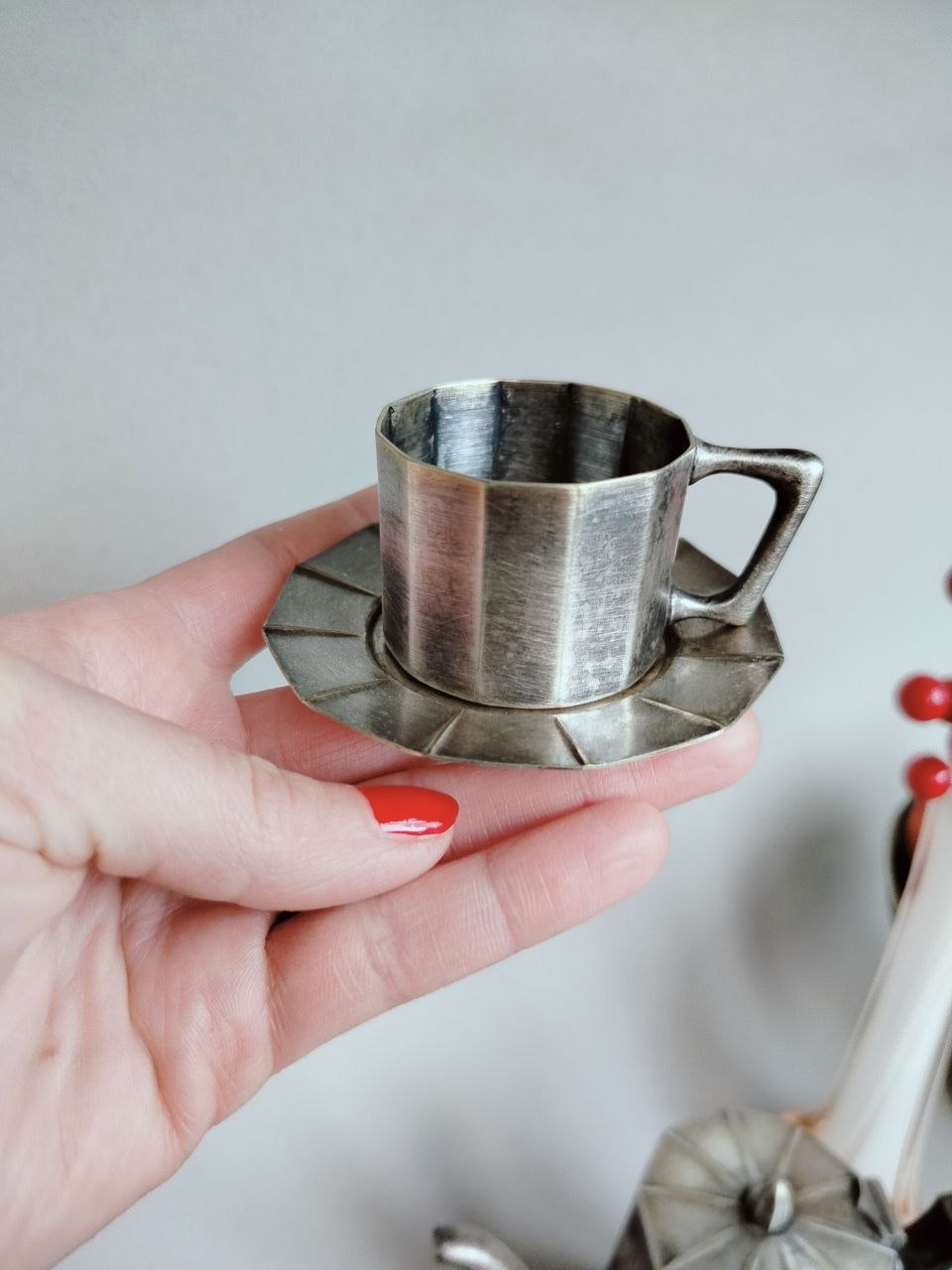 Посеребрени Wenzel Bachmann kafa servis photo 6
