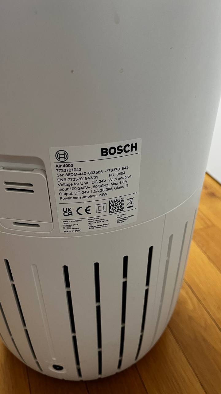 Очиститель воздуха BOSCH photo 4