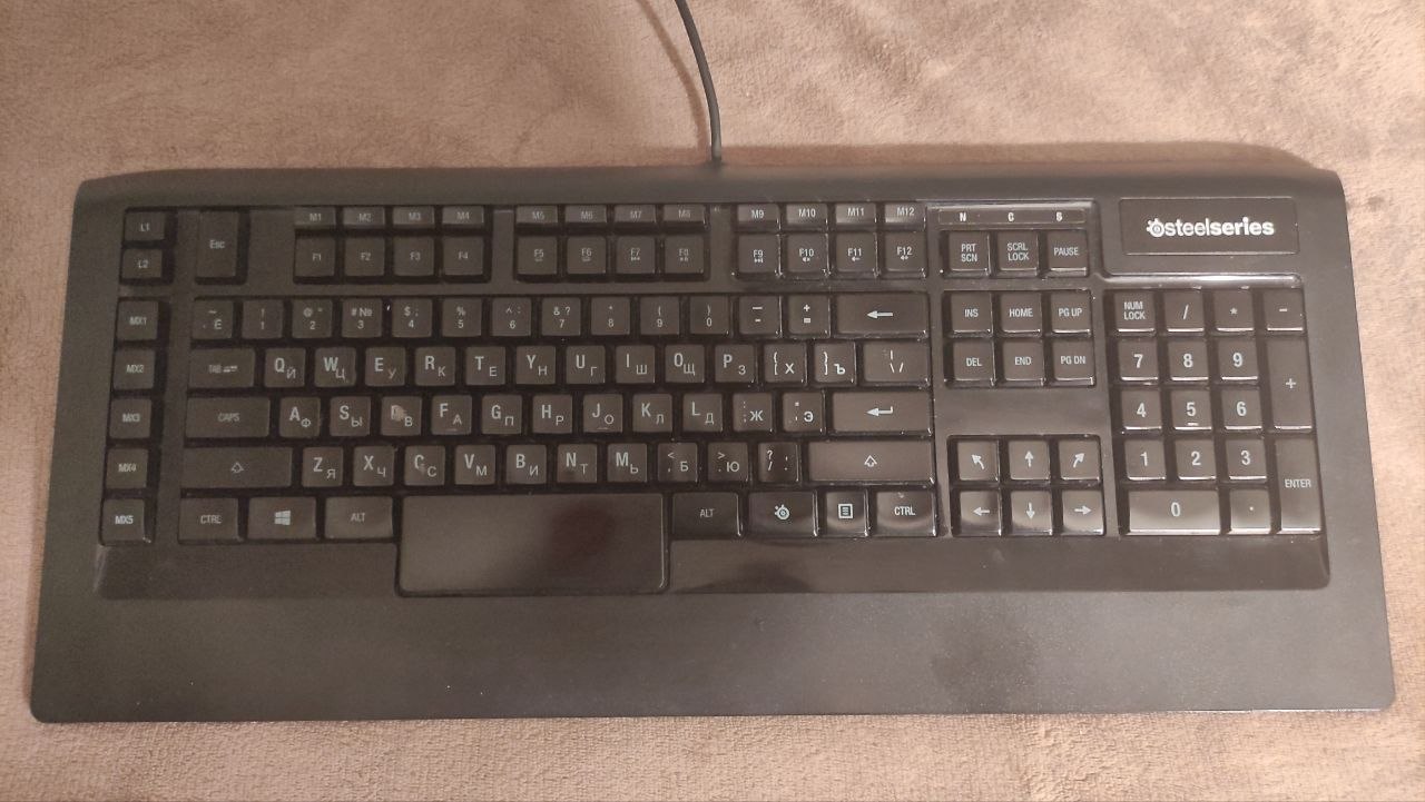 Игровая клавиатура Steelseries Raw