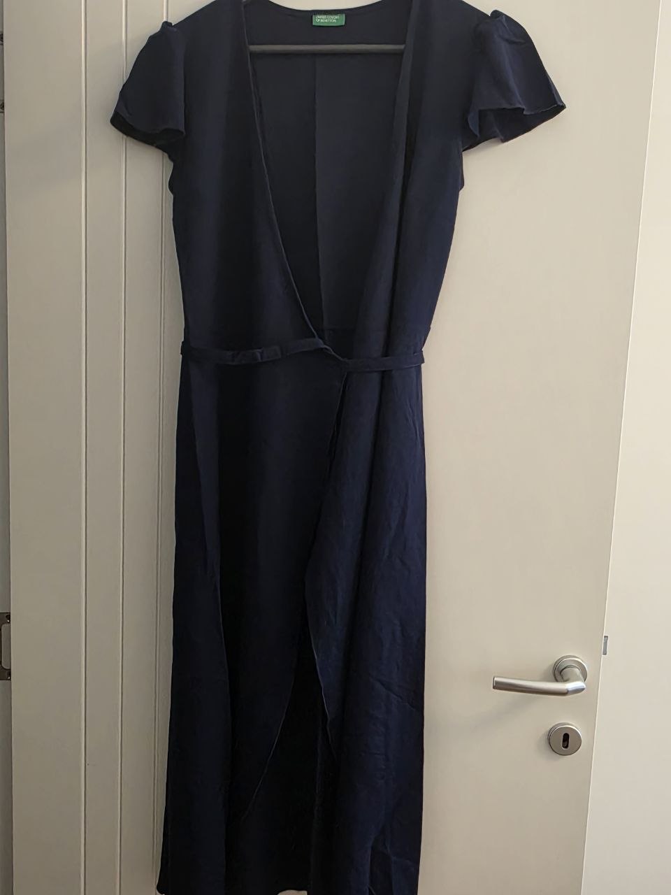 Linen dress benetton
