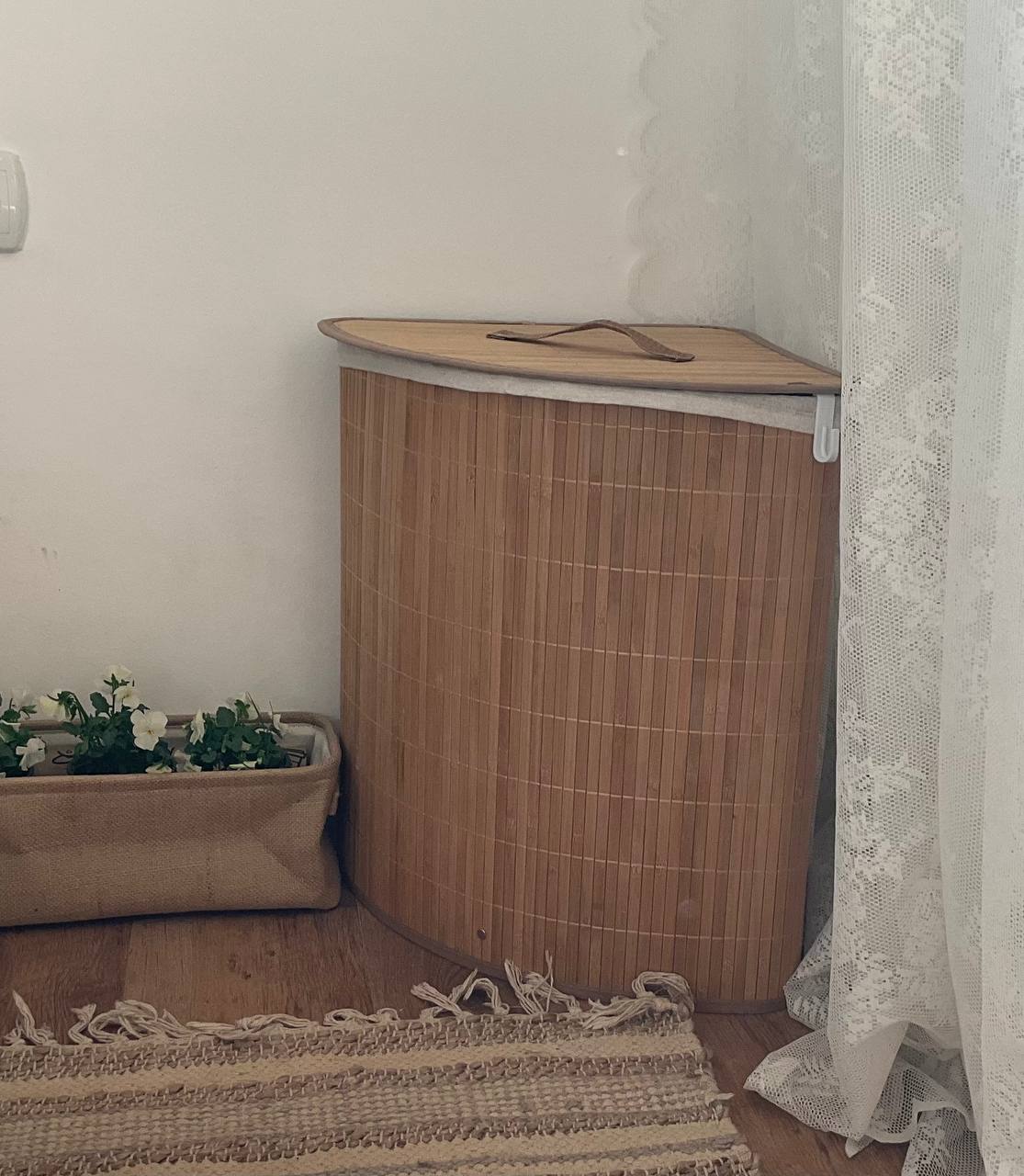 Corner basket for laundry/storage photo 2
