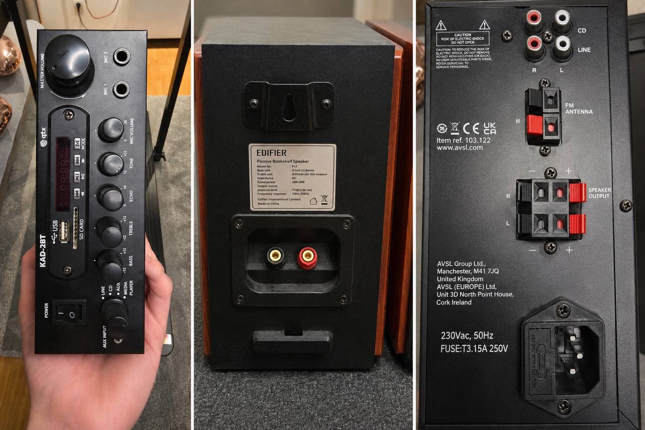 Qtx KAD-2BT pojačalo