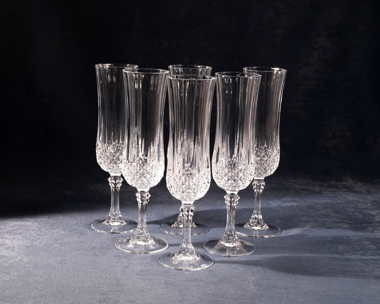 Šalice za prosečno vino Longchamp, Cristal d'Arques
