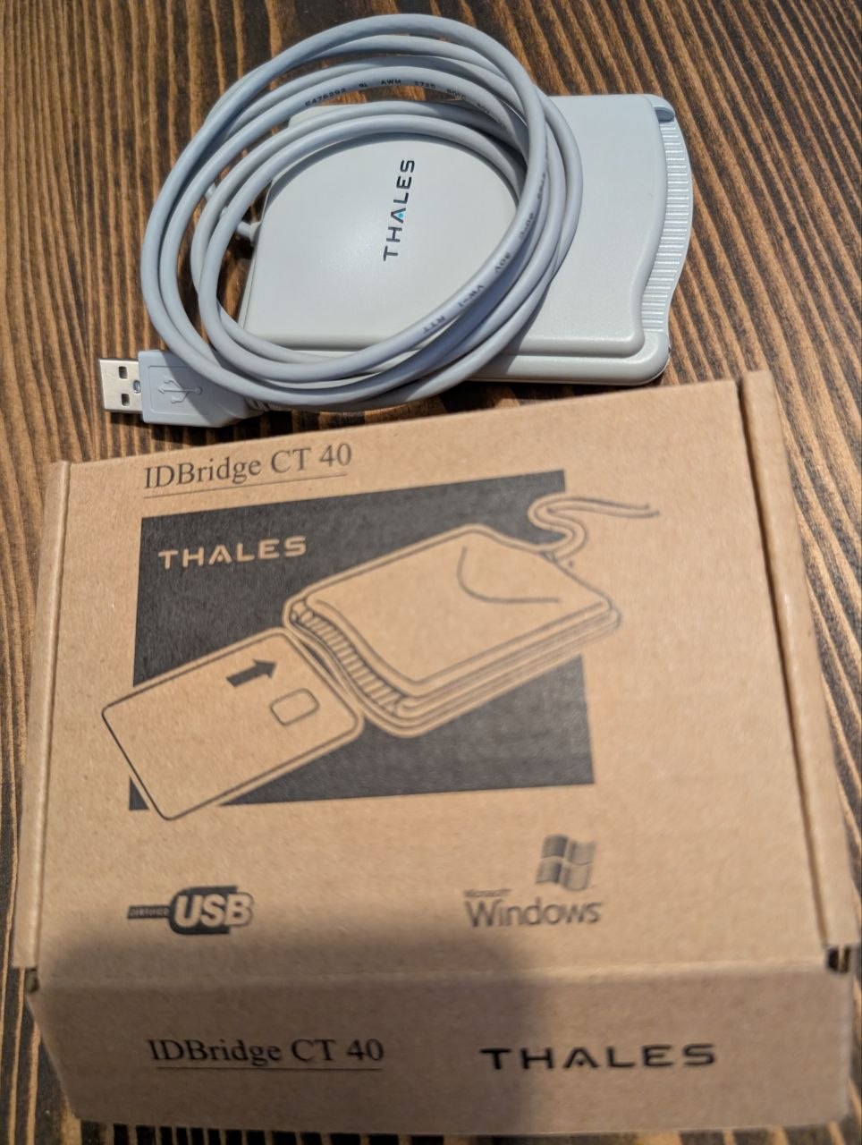 smart card reader Thales CT-40