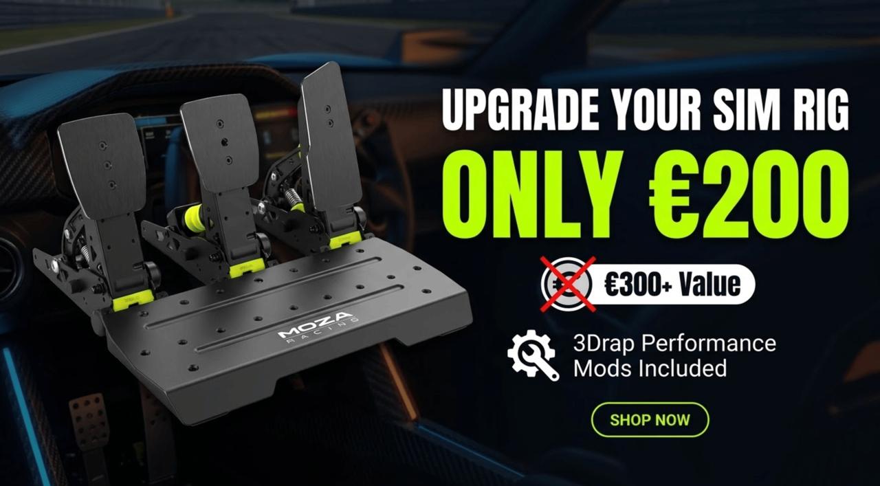 MOZA SR-P pedals set