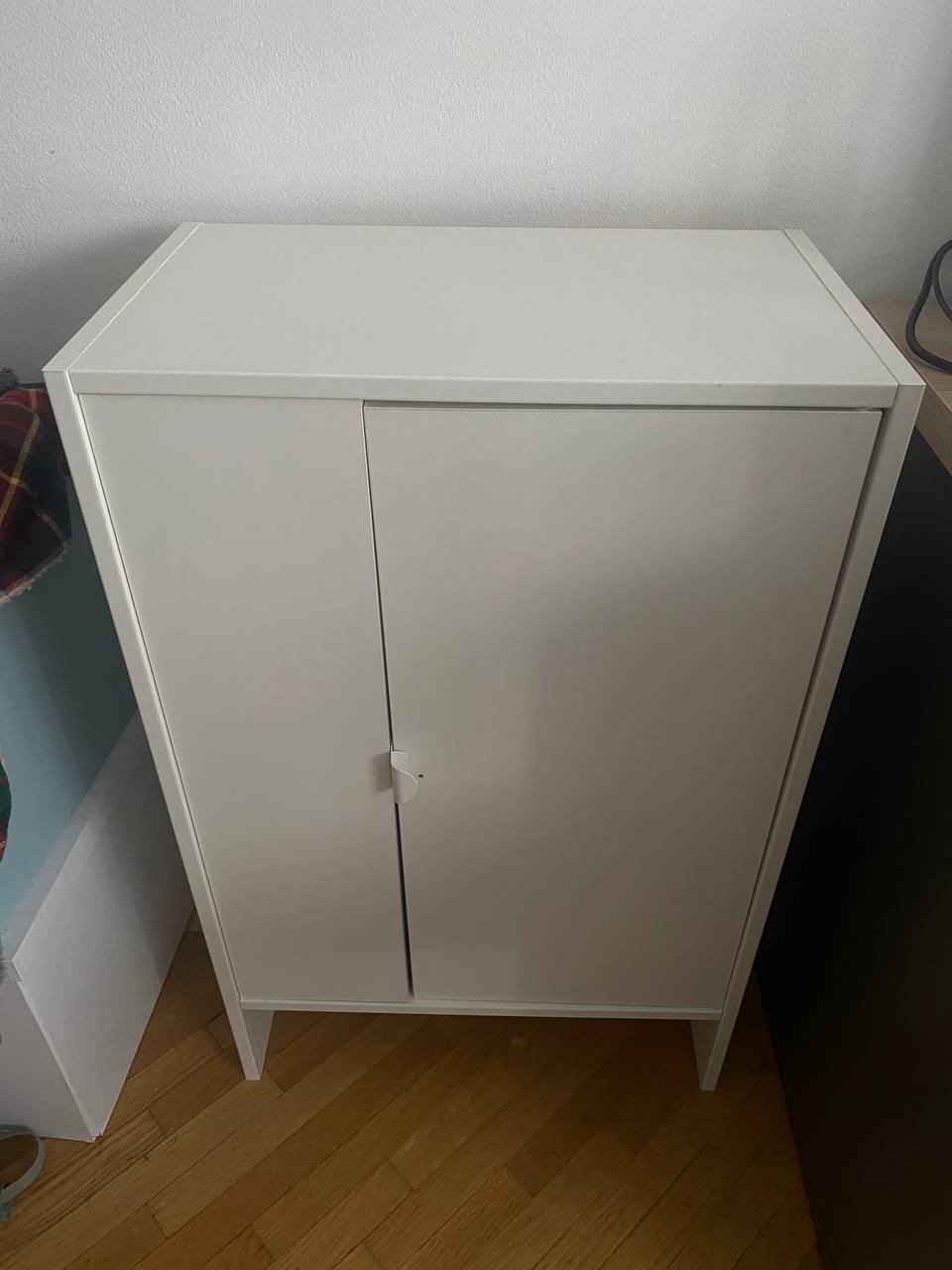 BAGGEBO element with doors, white, 50x30x80 cm - IKEA